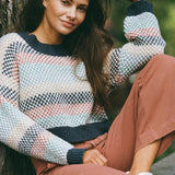 Billie Cropped Stripe Sweater