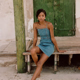 Darbie Stretch Denim Dress