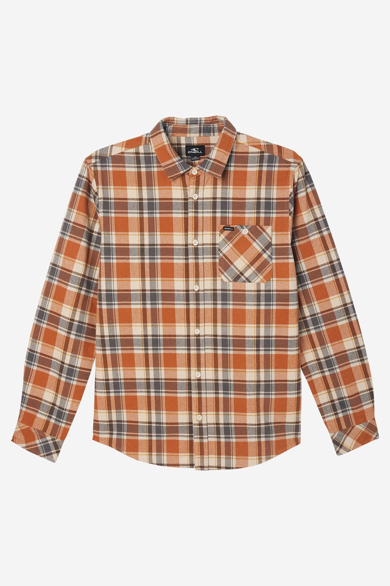 WINSLOW PLAID FLANNEL LONG SLEEVE SHIRT