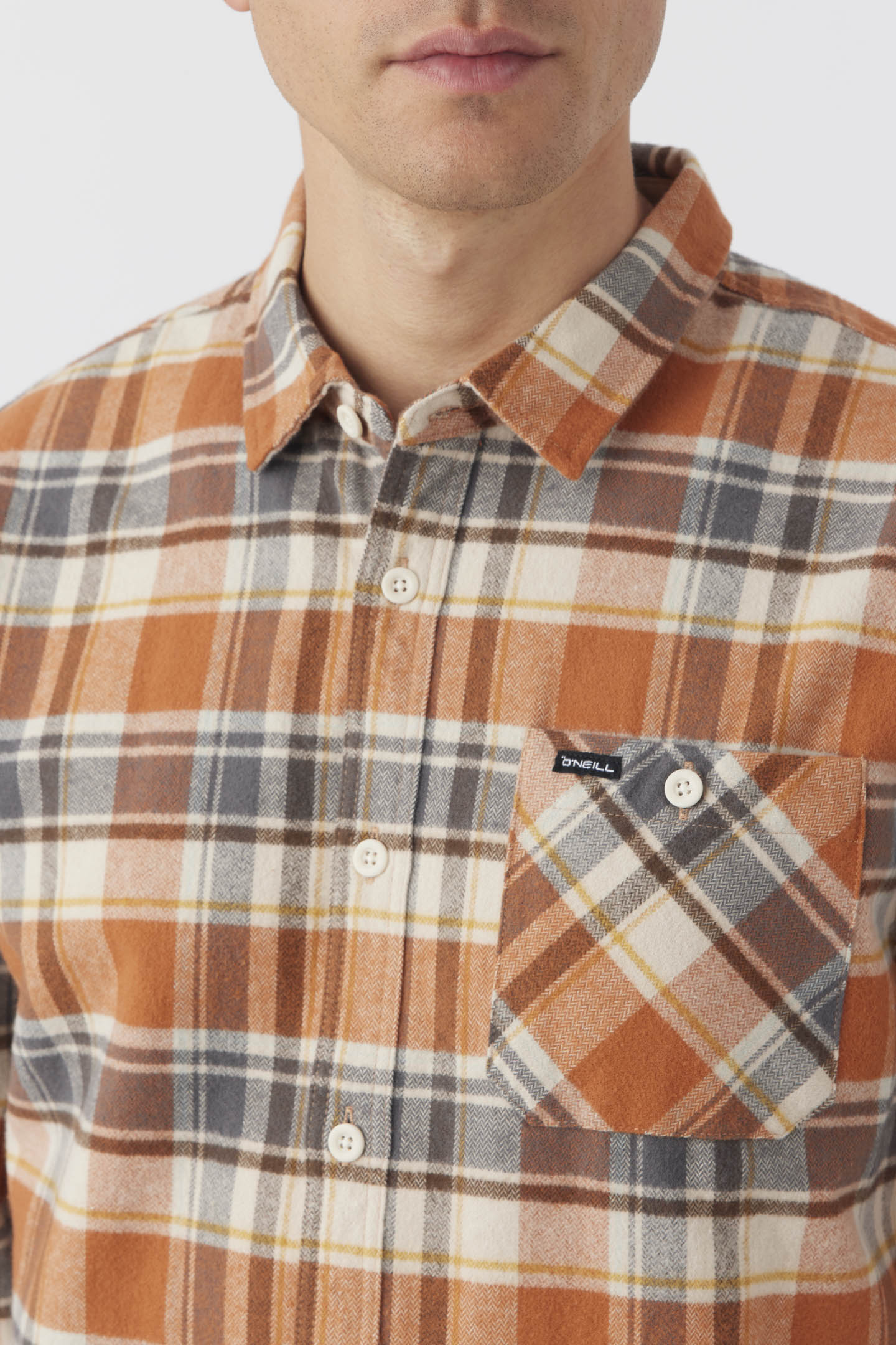 WINSLOW PLAID FLANNEL LONG SLEEVE SHIRT