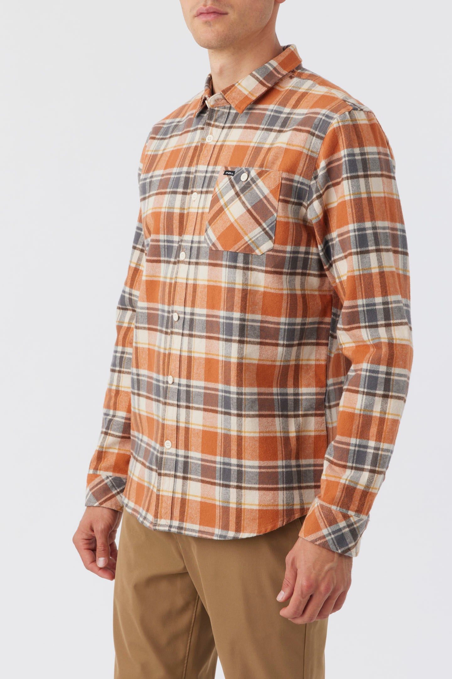 WINSLOW PLAID FLANNEL LONG SLEEVE SHIRT