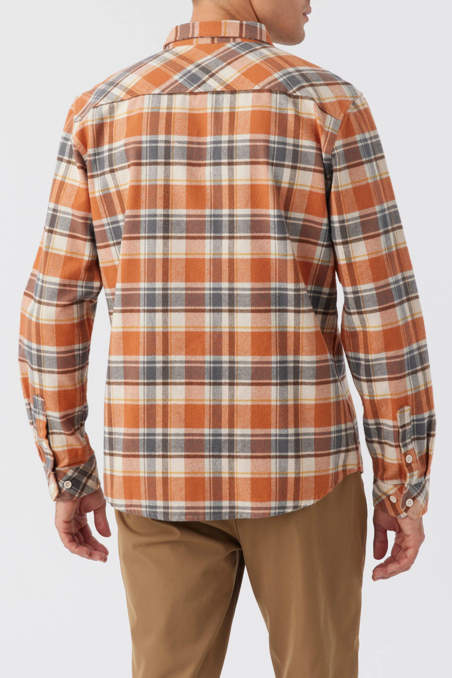 WINSLOW PLAID FLANNEL LONG SLEEVE SHIRT