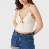 Yuliana Knit Crop Tank Top