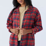 Logan Flannel Top