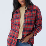 Logan Flannel Top
