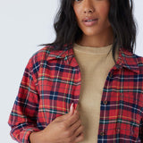 Logan Flannel Top