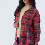 Logan Flannel Top