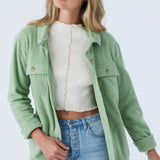 Collins Oversized Superfleece Shacket