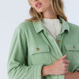 Collins Oversized Superfleece Shacket