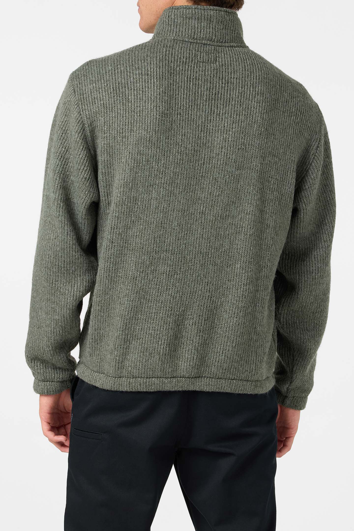 Mock Neck Zip Fleece Jacket - Dark Olive | O'Neill
