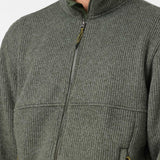 Mock Neck Zip Fleece Jacket