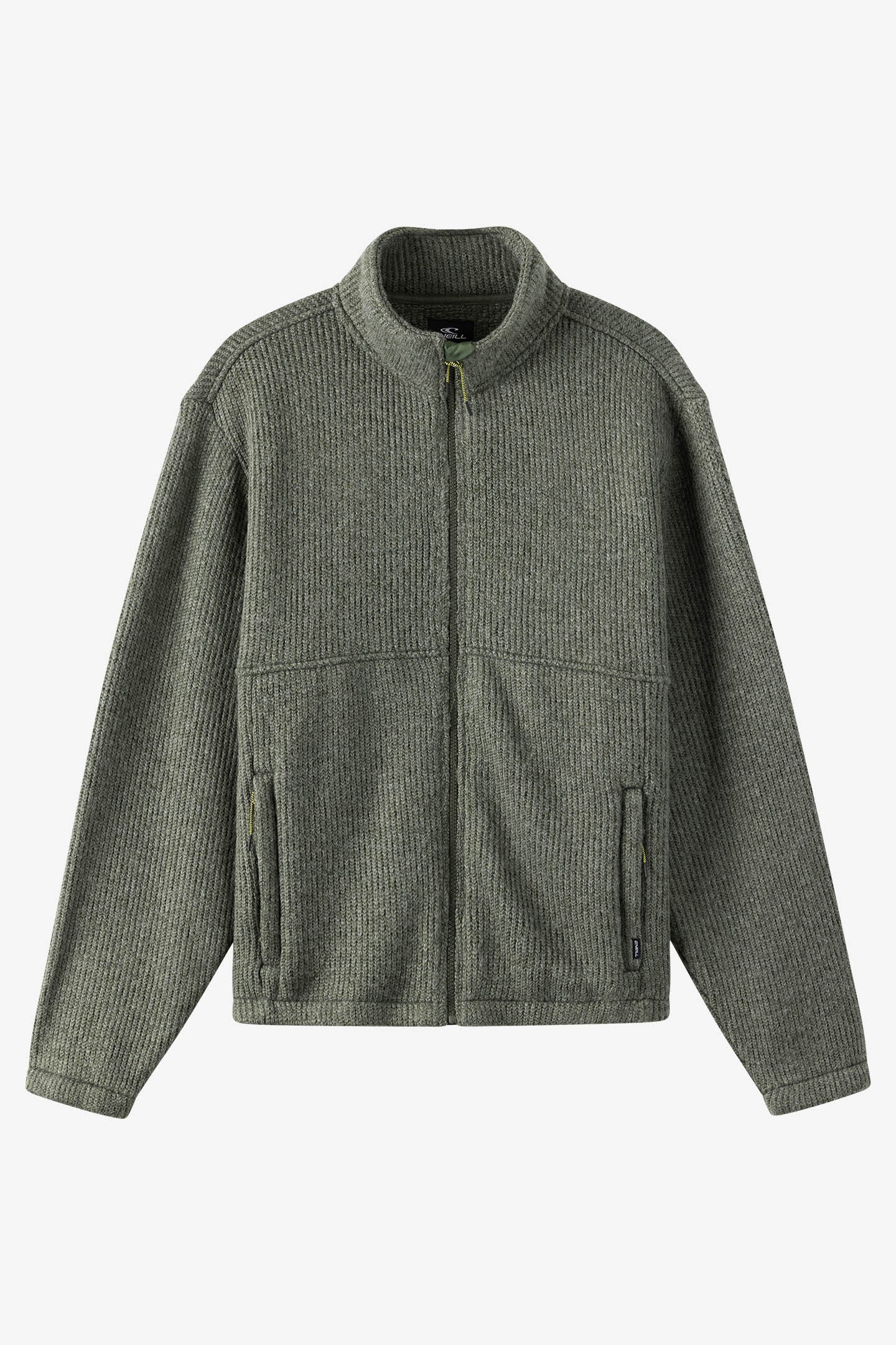 Mock Neck Zip Fleece Jacket - Dark Olive | O'Neill
