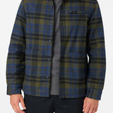 Plaid High Pile Lined Jacket