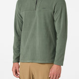 TRVLR Hooded Quarter Zip Long Sleeve Pullover