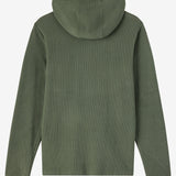 TRVLR Hooded Quarter Zip Long Sleeve Pullover