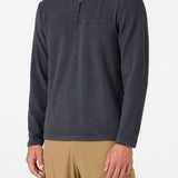 TRVLR Hooded Quarter Zip Long Sleeve Pullover