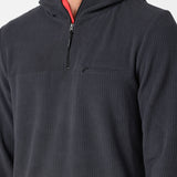 TRVLR Hooded Quarter Zip Long Sleeve Pullover