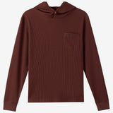 Boy's Overland Hooded Thermal Long Sleeve Pullover