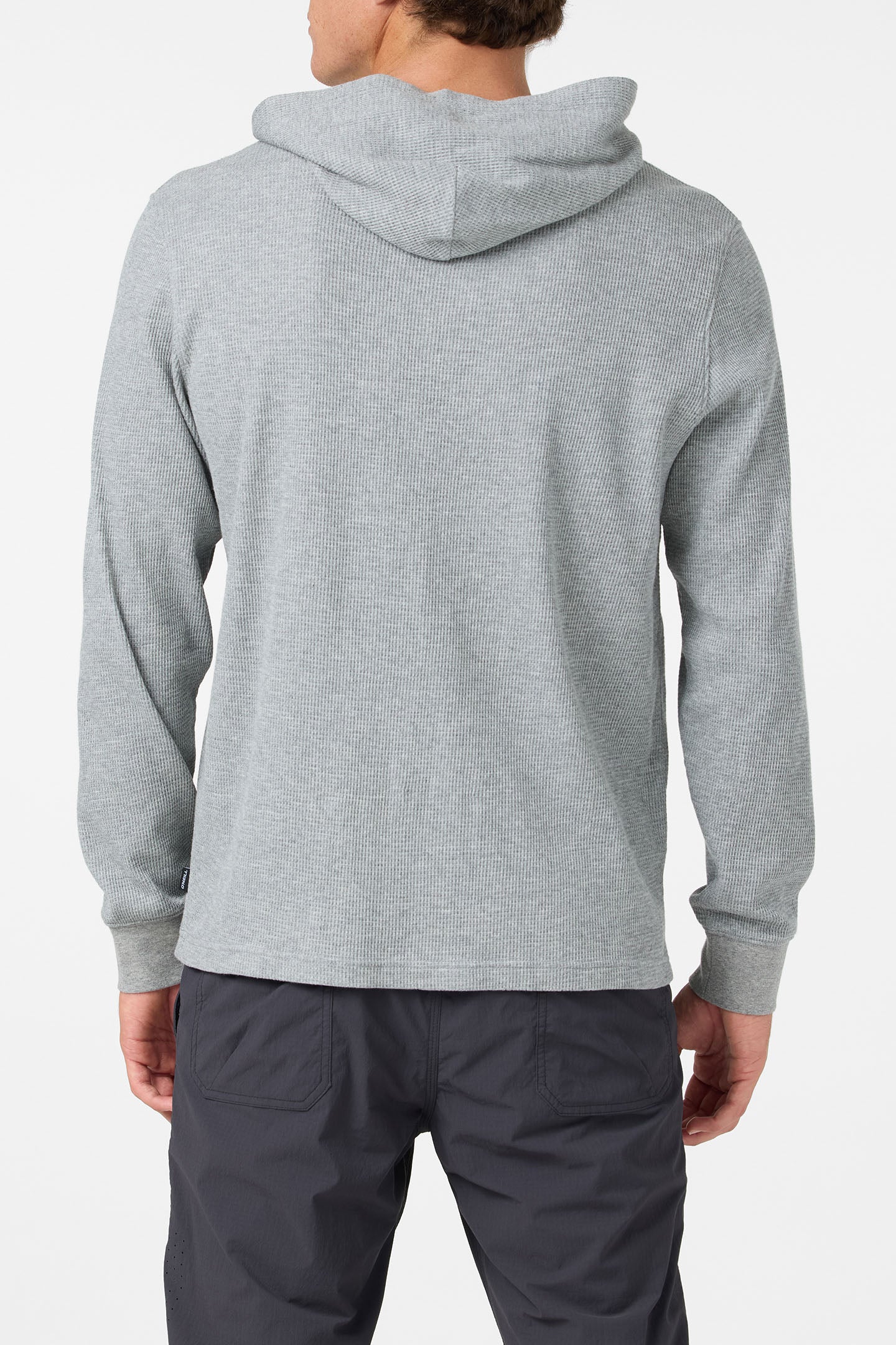 Overland Hooded Thermal Long Sleeve Pullover - Heather Grey | O'Neill