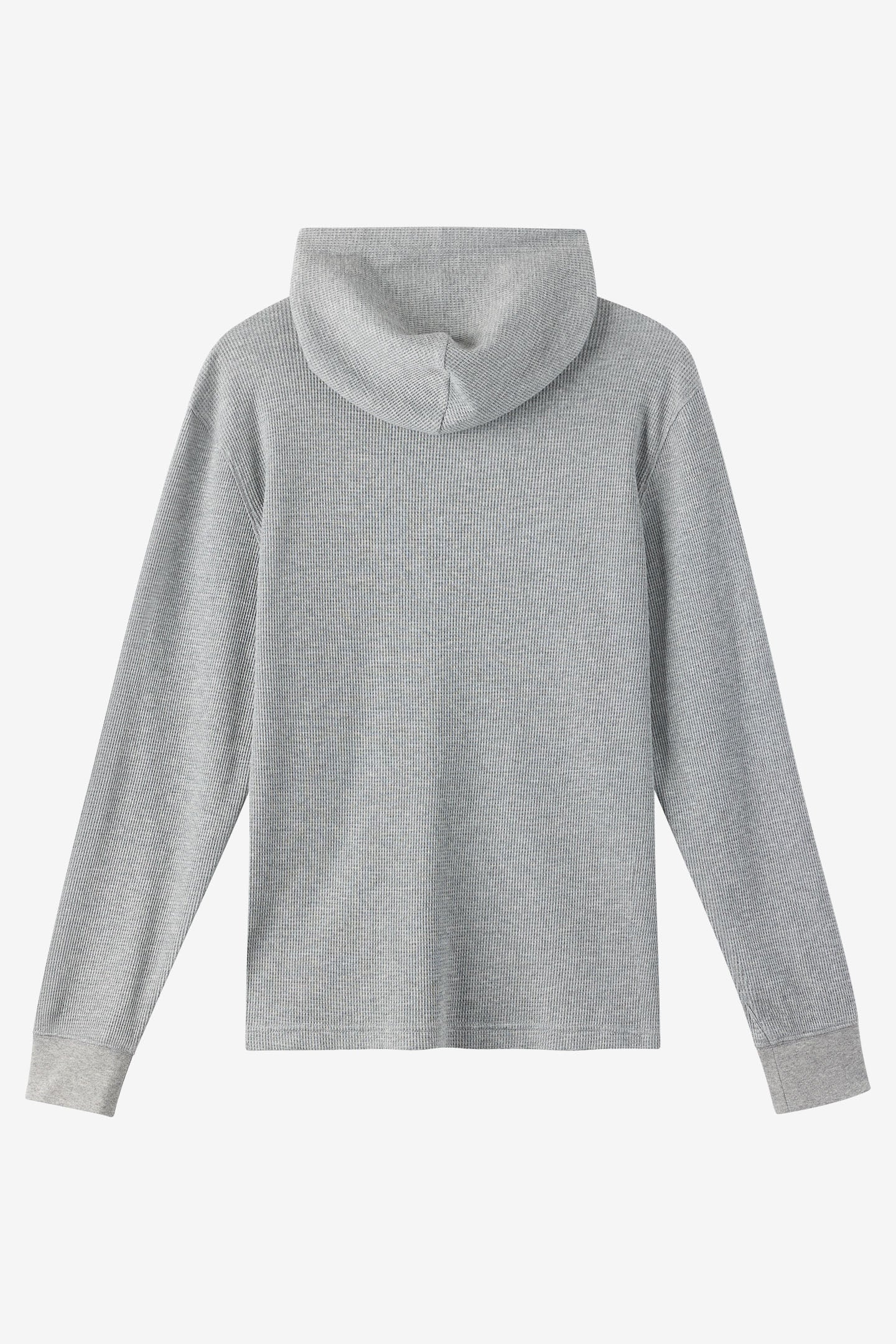 Overland Hooded Thermal Long Sleeve Pullover - Heather Grey | O'Neill