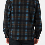 Glacier Plaid High Pile Long Sleeve Shirt