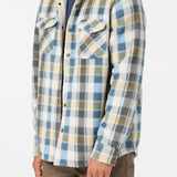 Glacier Plaid Hi Pile Long Sleeve Shirt - O'Neill