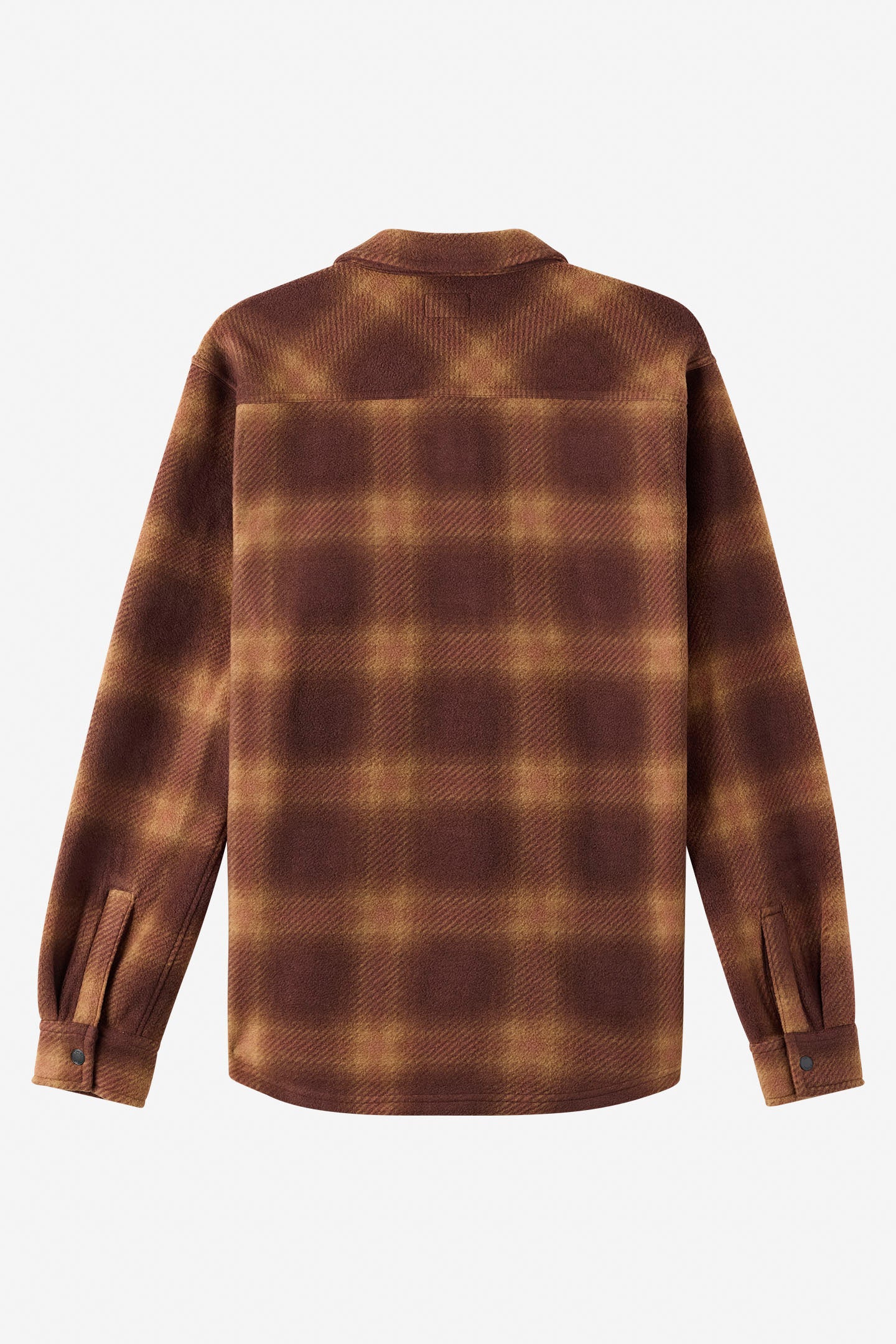 mcrgo55　GRN Glacier Plaid Superfleece Long Sleeve Shirt - Chocolate | O'Neill