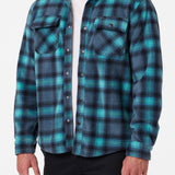 Glacier Plaid Superfleece Long Sleeve Shirt