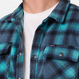 Glacier Plaid Superfleece Long Sleeve Shirt