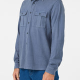 O'Riginals Long Sleeve Button Front Knit Shirt