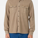 O'Riginals Long Sleeve Button Front Knit Shirt