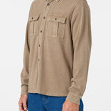 O'Riginals Long Sleeve Button Front Knit Shirt
