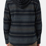 Hooded Lined Flannel Long Sleeve Shirt