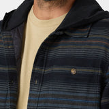 Hooded Lined Flannel Long Sleeve Shirt