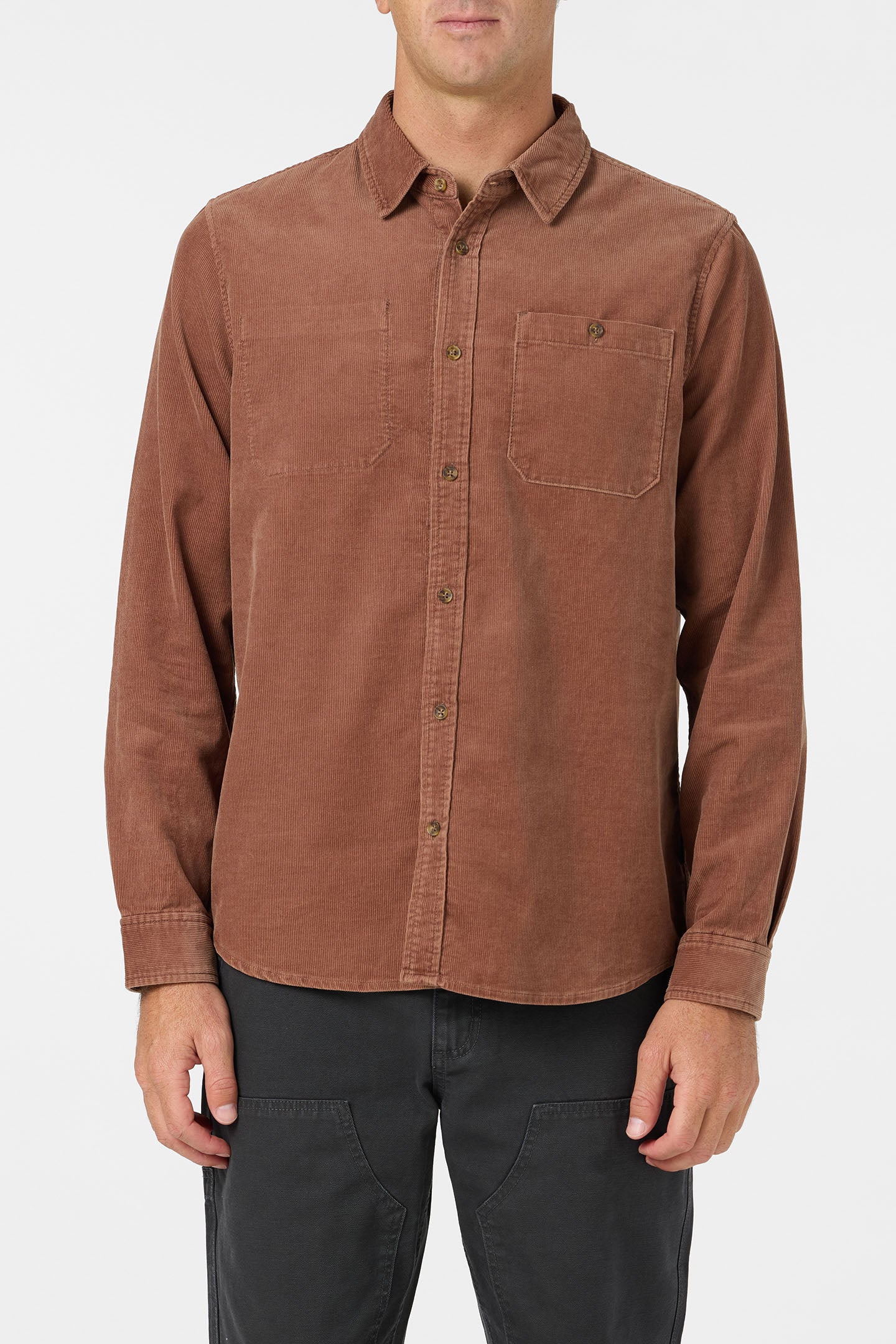O'Riginals Cord Shirt - Carob Brown | O'Neill