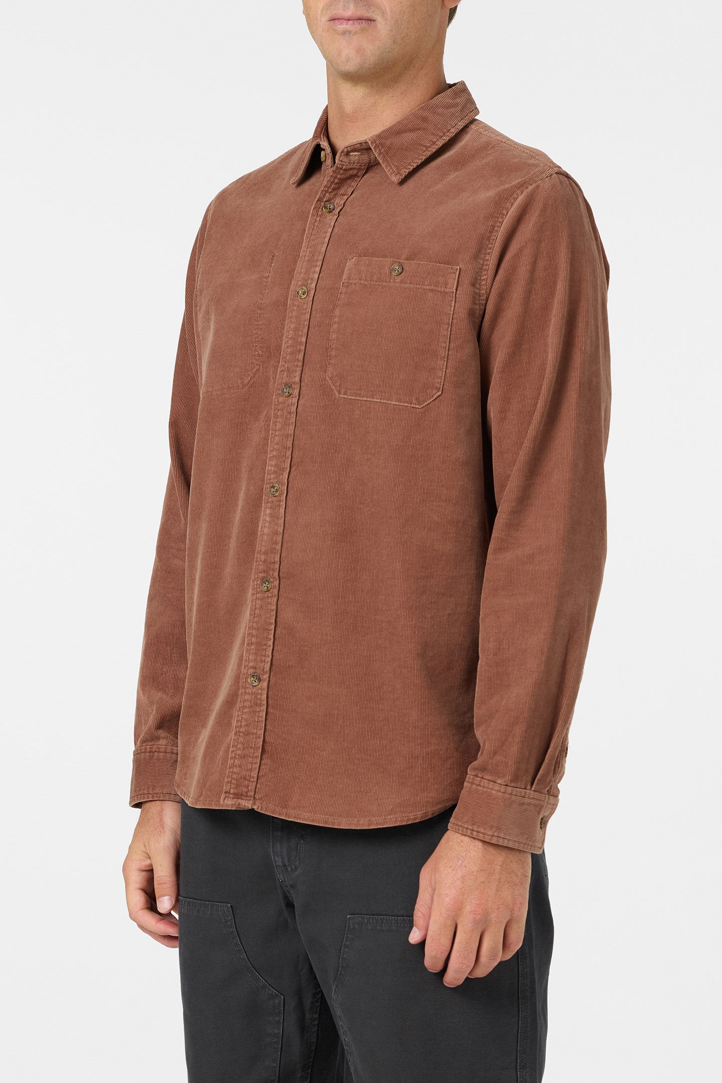 O'Riginals Cord Shirt - Carob Brown | O'Neill