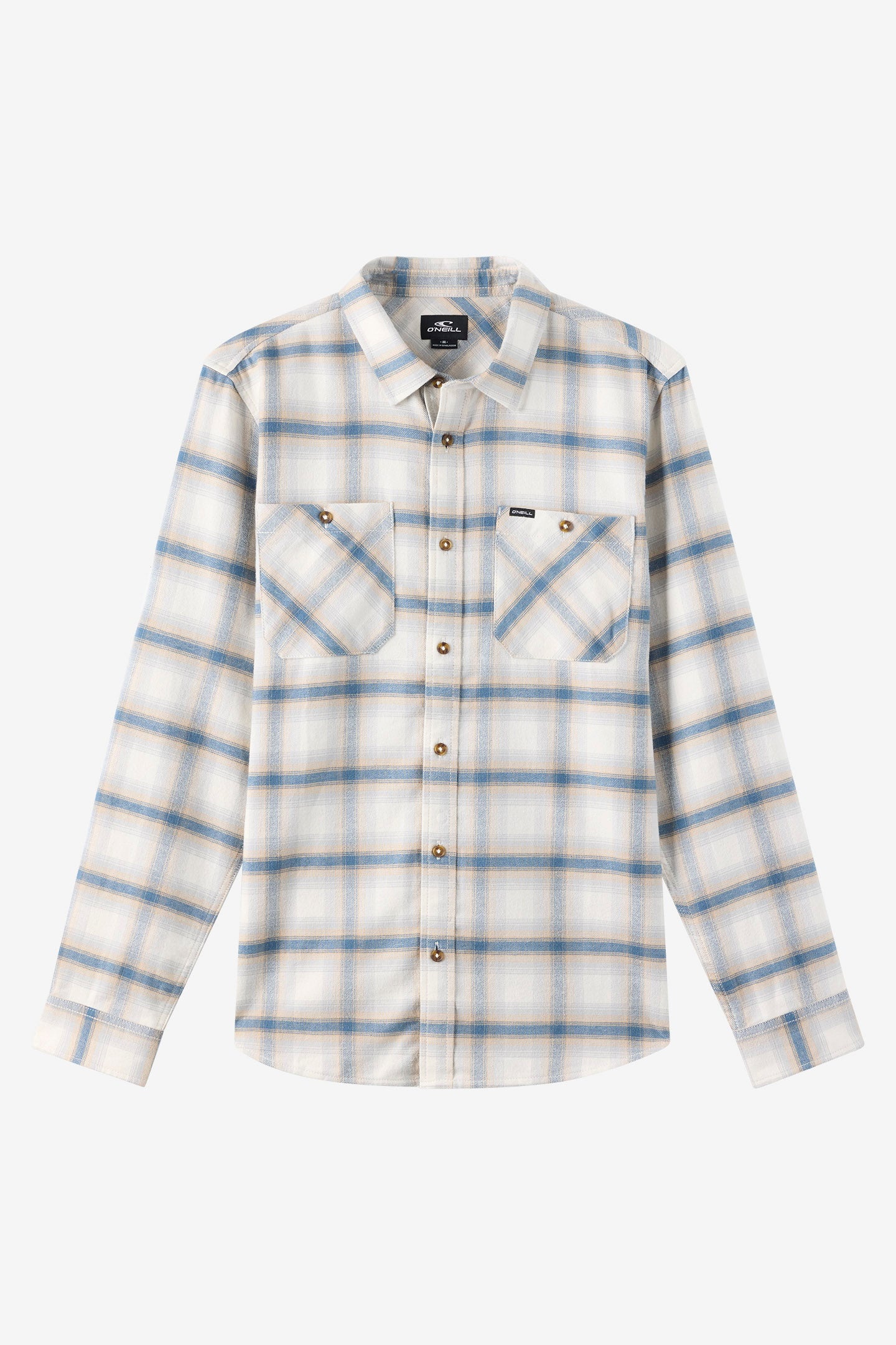 Coastline Flannel Long Sleeve Shirt - Tofu | O'Neill