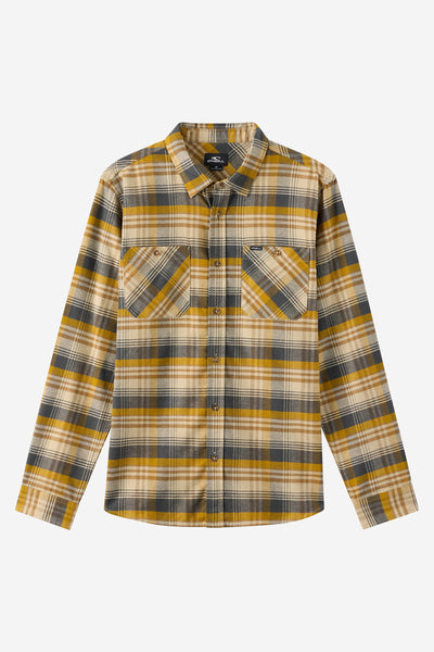 Coastline Flannel Long Sleeve Shirt - Twill | O'Neill