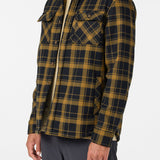 TRVLR Micro High Pile Lined Flannel Long Sleeve Shirt