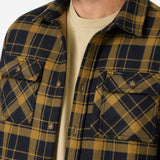 TRVLR Micro High Pile Lined Flannel Long Sleeve Shirt