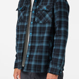 TRVLR Micro High Pile Lined Flannel Long Sleeve Shirt
