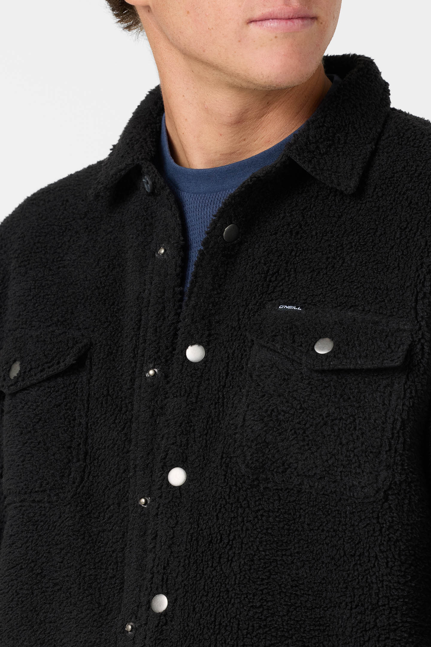クロロプレン製　長袖ジャケット　オニール　O’NEILL メンズＬ GLACIER SOLID SUPERFLEECE BLACK – O'Neill