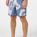 O'Riginals Pigment Printed Scallop 18" Boardshorts