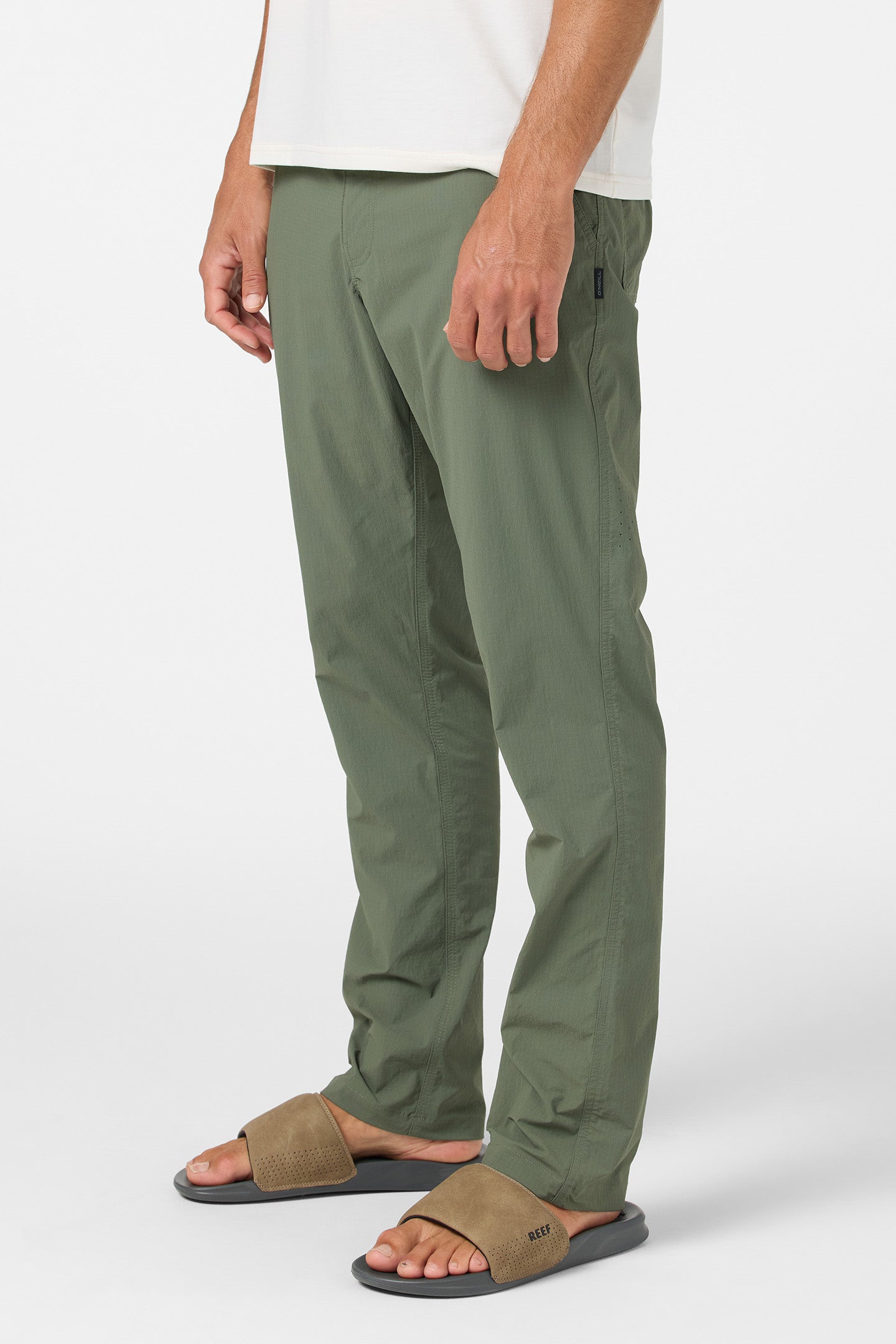 TRVLR HALFBACK HYBRID PANT DARK OLIVE – O'Neill