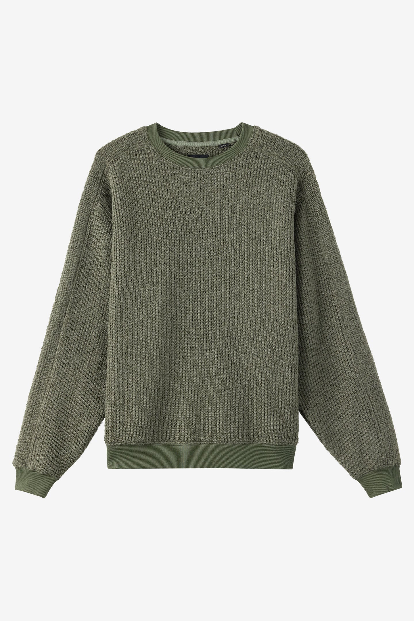 Fuzzy Box Crew Crew Neck Fleece - Dark Olive | O'Neill