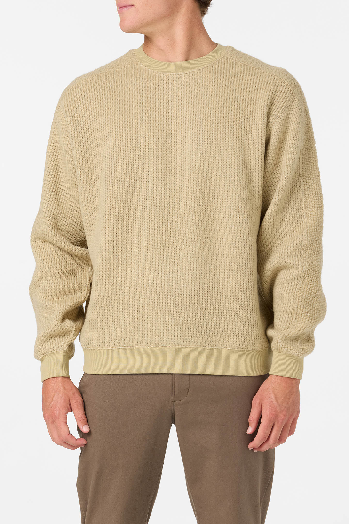 Fuzzy Box Crew Crew Neck Fleece - Twill | O'Neill