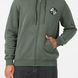 Patched Classic Zip Hoodie