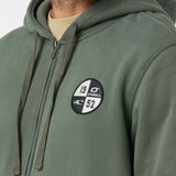 Patched Classic Zip Hoodie