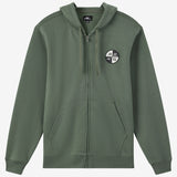 Patched Classic Zip Hoodie