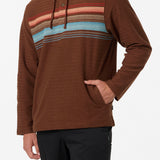 Bavaro Block Striped Poncho Pullover Fleece - O'Neill